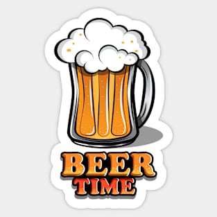 Beer Time Sticker